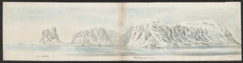 Panorama of Vogel Sang and Cloven Cliff, July, 1818 [i.e. 1819] [picture] / F. Beechey, delin