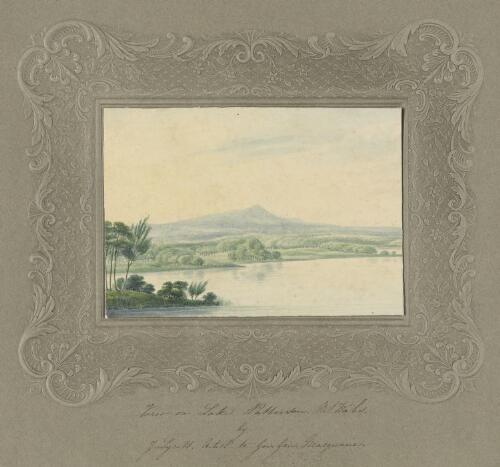 View on Lake Patterson, N.S. Wales [picture] / J. Lycett