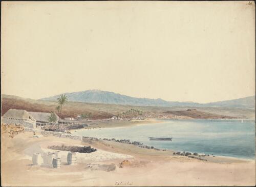 Kahuahai, from the residence of Mr. French [picture] / [James Gay Sawkins]