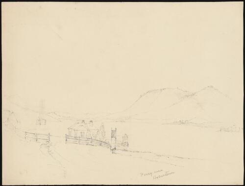 Risdon Ferry near Hobarton, V.D.L. [picture] / [Charles Edward Stanley]