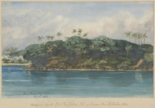 Mangrove bank, Port Resolution, Isle of Tanna, New Hebrides, Nov. 5th, 1853 [picture] / [Henry John Douglas-Scott-Montagu]
