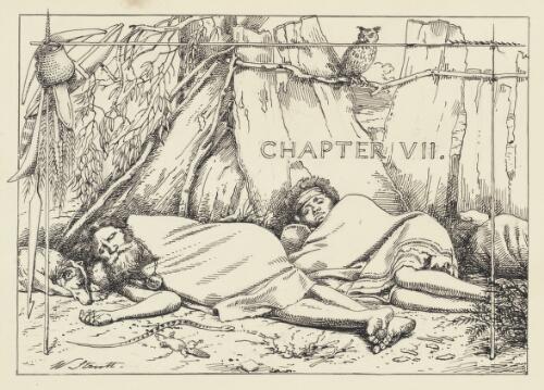 [Illustration for chapter 7 of the artist's story Cooey, or, The trackers of Glenferry] [picture] / W. Strutt