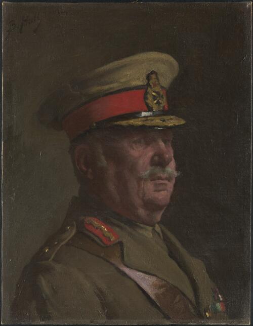 Portrait of Sir Charles Snodgrass Ryan [picture] / [Bernard Hall]