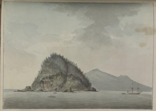 [A view of Hippa Island, Queen Charlottes Isles] [picture] / [George Dixon]