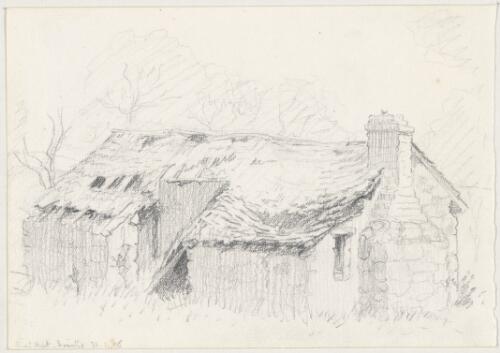 Old stone shepherd's hut, Ainslie, 31 January 1925 [picture] / [Eirene Mort]
