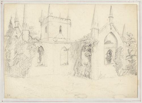 Port Arthur, Jan. 1917, the ruined church [picture] / [Eirene Mort]