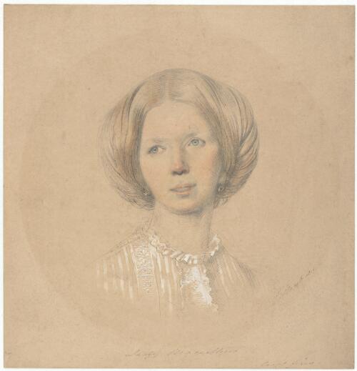 Portrait of Lady Macarthur [picture] / W. Strutt del