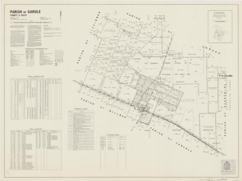 Parish of Garule, County of Oxley [cartographic material] / printed & published by Dept. of Lands Sydney