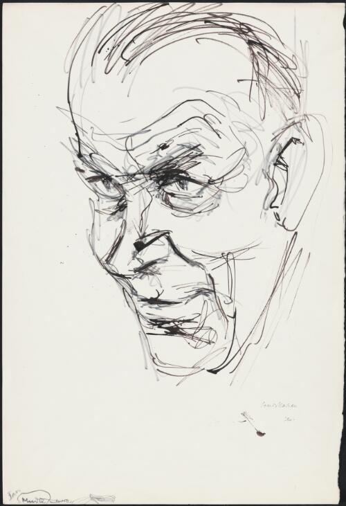 Portrait of Ian Mudie, 1 [picture] / Louis Kahan