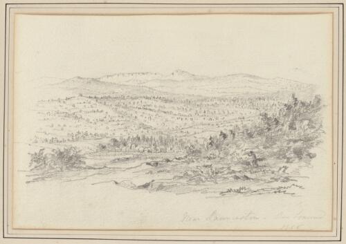 Near Launceston, Ben Lomond 1856 [picture]