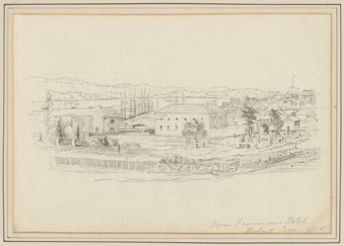 From Freemason's Hotel, Hobart Town 1856 [picture]