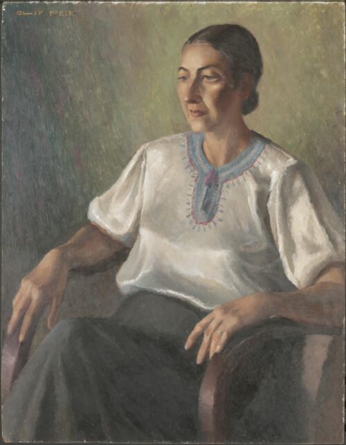 Portrait of Miriam Hyde [picture] / Clif Peir