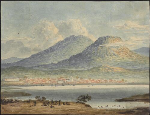 View of Hobart, ca. 1830 [picture] attributed to John Glover