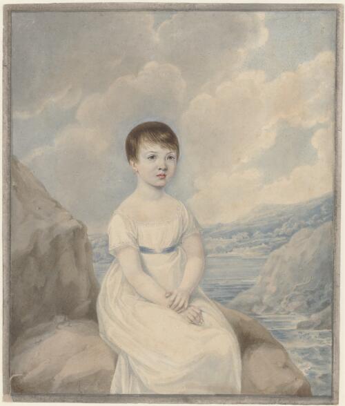 Portrait of Elizabeth Isabella Broughton, about seven years old, 1814 [picture] / [Richard Read]