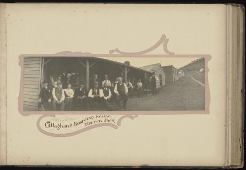 Callaghan's boarding house, Burrinjuck, New South Wales, November 1908