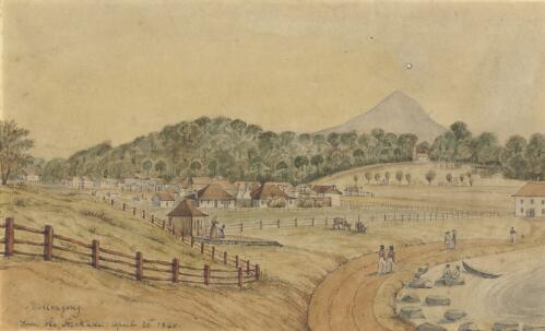 Wollongong, from the stockade, April 20th, 1840 [picture]