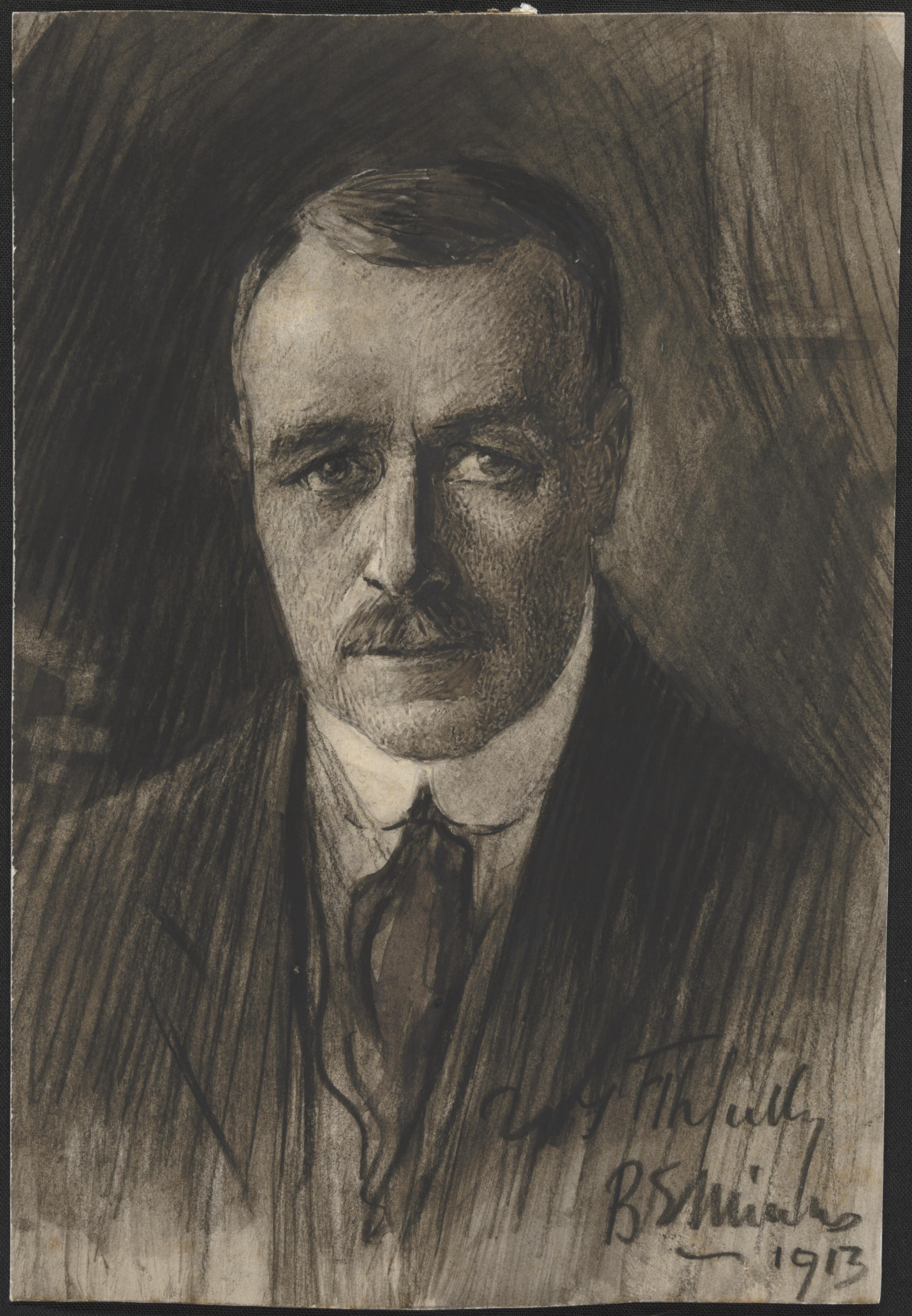 Self Portrait Of B.E. Minns [picture]