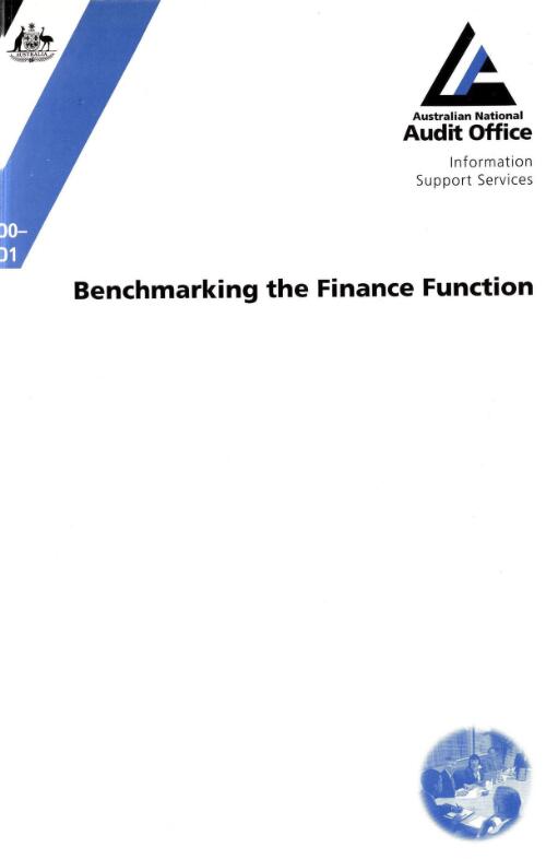 Benchmarking the finance function / the Auditor-General