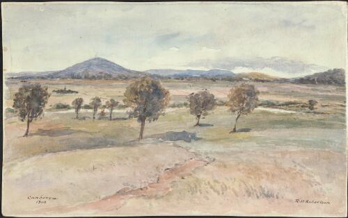 Canberra ; Mount Ainslie, from site of Capitol [picture] / R.H. Robertson