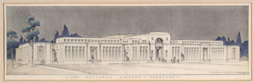 The National Library of Australia [picture] / F. McCardell