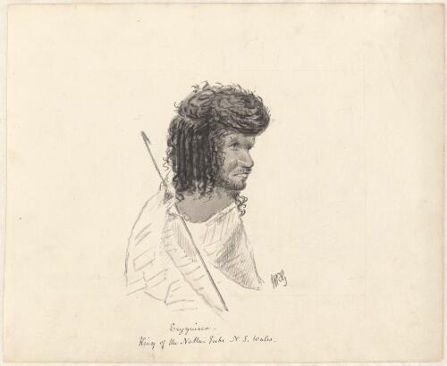 Eryguinea, King of the Nattai Tribe, N.S. Wales [picture] / W.R.G