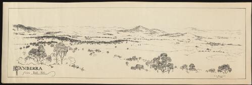 Canberra from Red Hill [picture] / H.M. Rolland