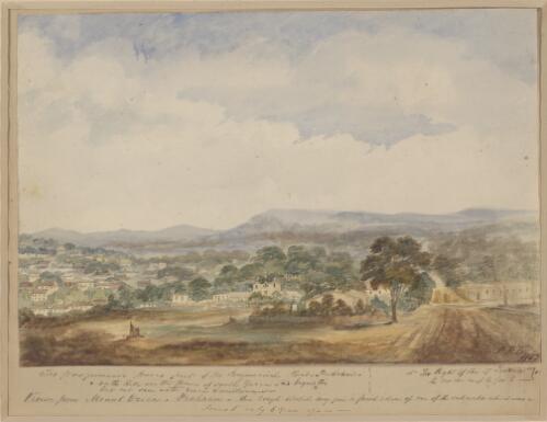 View from Mount Erica, Prahran, 1857 [picture] / D.R.L