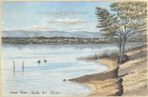 Swan River, Perth, W.A. [picture] / [Sir Whately Eliot]