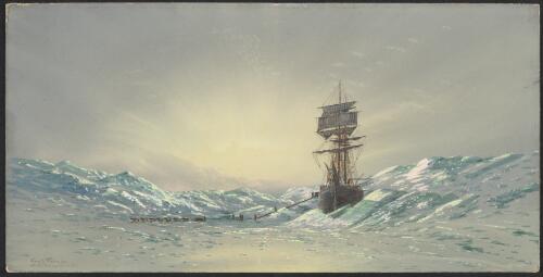 Ship in ice, returning sun [picture] / Grath Wielin