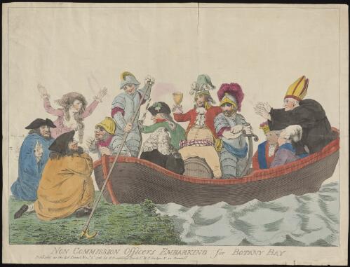 Non commission officers embarking for Botany Bay [picture] / [John Boyne]