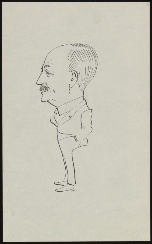 [Caricature portrait of Sir Isaac Isaacs] [picture]