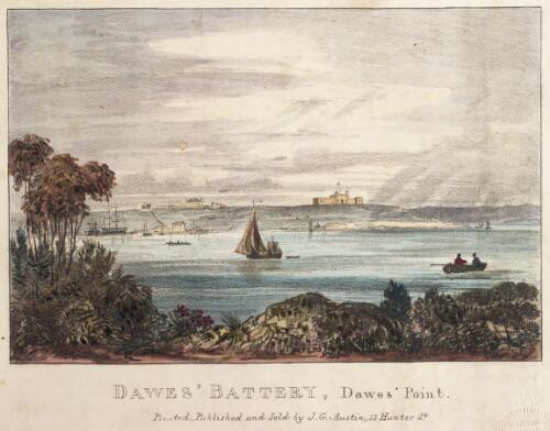 Dawes' Battery, Dawes' Point [picture] / [Robert Russell]
