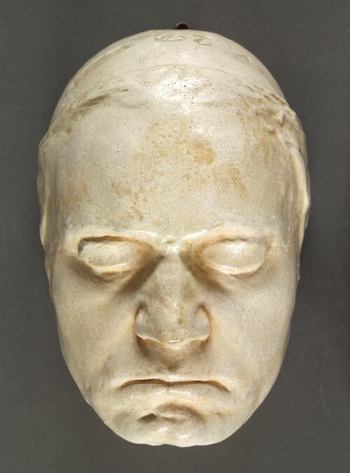 Mask of Ludwig van Beethoven [realia]