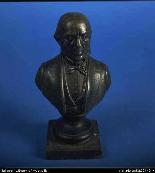 Bust of Gladstone [realia]