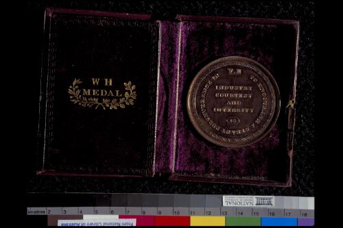 Walter Hawkins medal 1839 [realia]