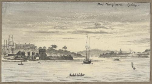 Fort Macquarie Sydney [picture] / [H.J. Graham]