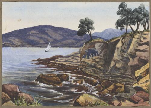 The caves, Kangaroo Point [picture] / [H.J. Graham]