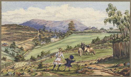 Highfield, Hobart, Canon Hudspeth's [picture] / [H.J. Graham]