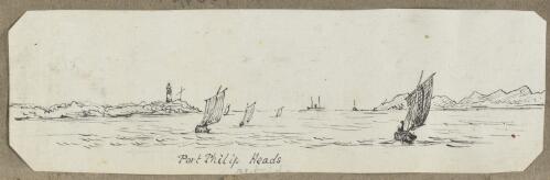 Port Philip [i.e. Phillip] Heads [picture] / [H.J. Graham]