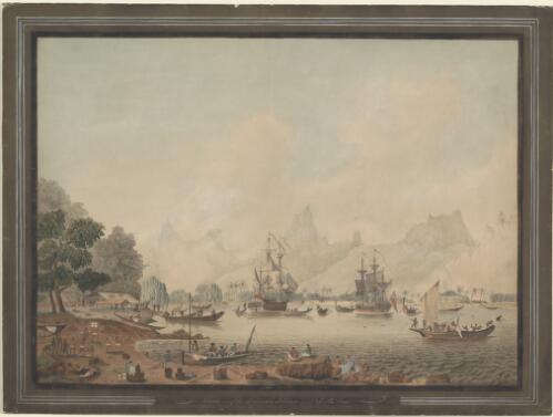 Morea [i.e. Moorea] one of the Friendly Islands in the South Seas, 1777 [picture] / [John Cleveley]