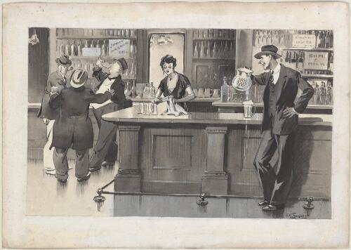 [Boys in the bar] [picture] / G.K. Townshend