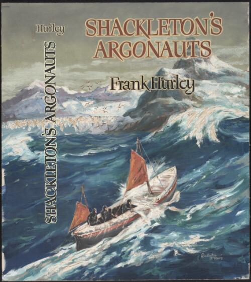 [Design for cover of Shackleton's argonauts by Frank Hurley] [picture] / Quinton F. Davis