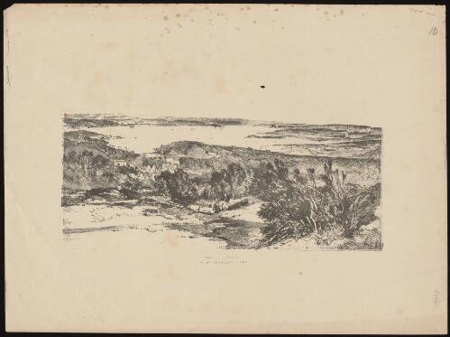 Port Jackson east of Bradley's Head, New South Wales, 1842 [picture] / J.S. Prout