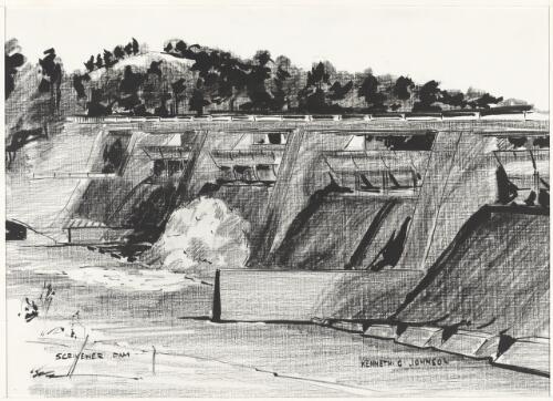 Scrivener Dam [picture] / Kenneth O. Johnson