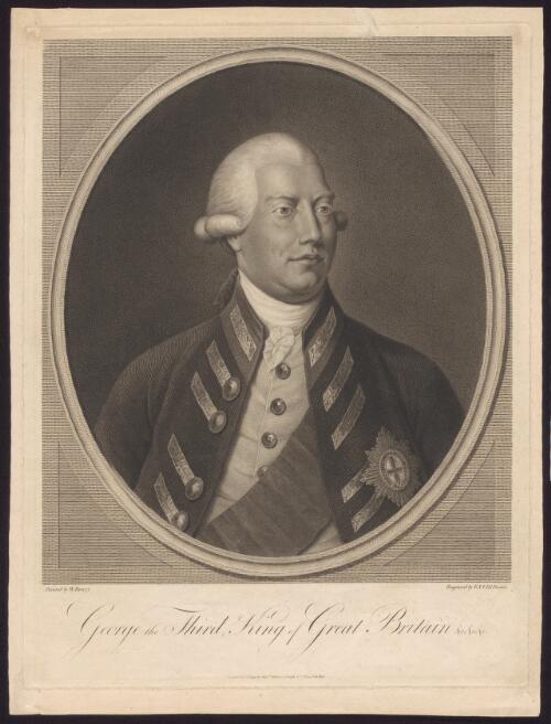 George the Third, King of Great Britain etc. etc. etc. [picture] / painted by W. Berczy, engraved by G.S. and J.G. Facius