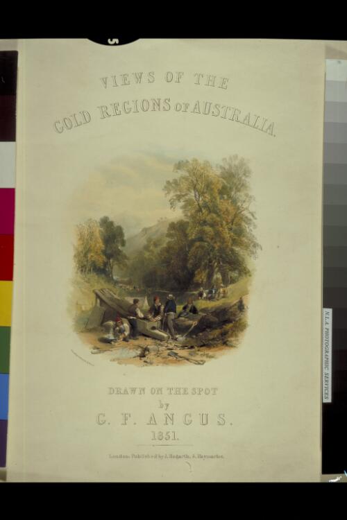 [Summer Hill Creek and part of Church Hill] [picture] / J.D.H., 1851