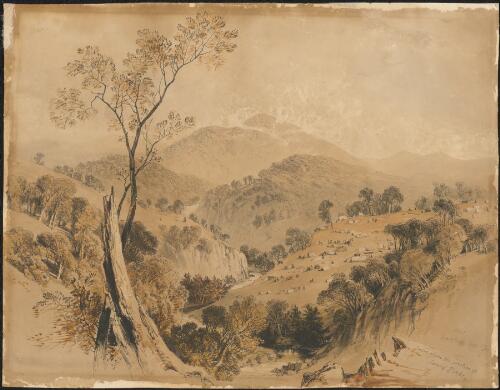 Ophir, Summer Hill Creek, from above the junction of Lewis Ponds [picture]