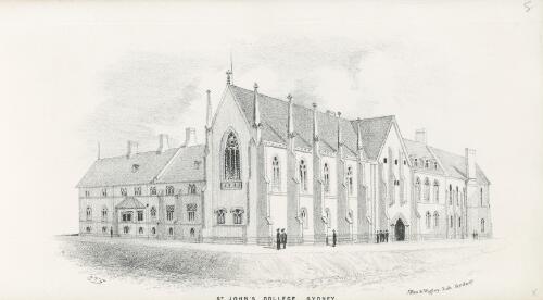 St. John's College, Sydney [picture] / S.T.G