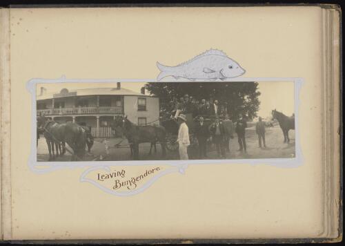 Leaving Bungendore, New South Wales, November 1908