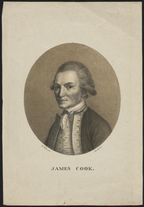 James Cook [picture] / G.[sic] Webber pinx.; Jos. Selb del